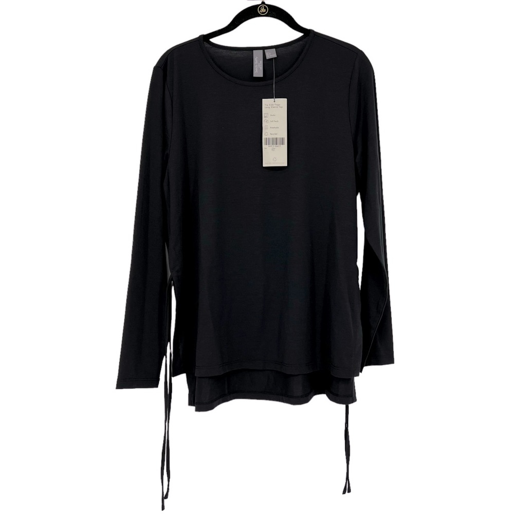 Sweaty Betty Tie Side Yoga Long Sleeve Top L